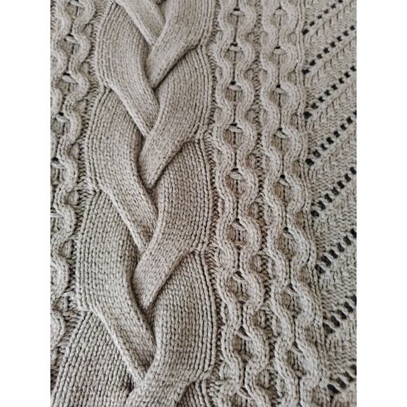 MED Hunter Green Express Knit Sweater. Fall, Winter. Comfy. Heavy. Warm. Sage. - Picture 4 of 10